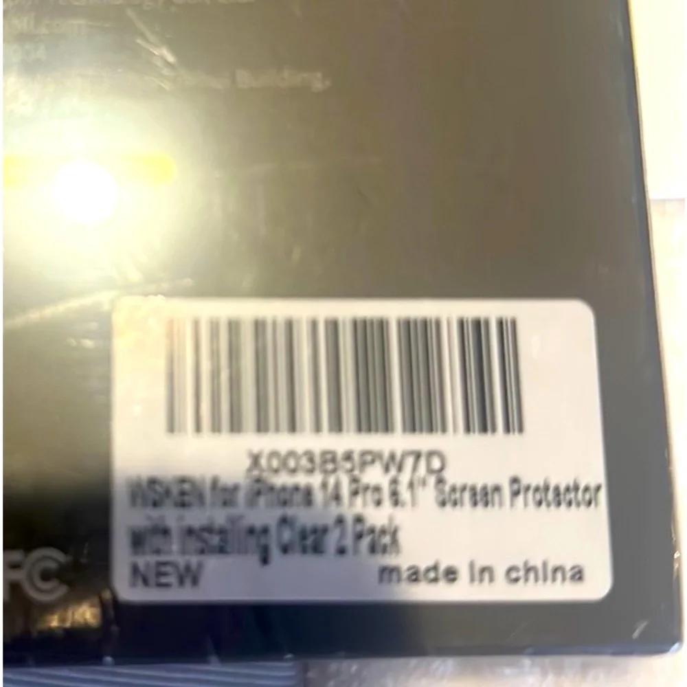 🔥5/$30 NWT IPHONE 14 PRO 6.1” TWO PACK OF SCREEN PROTECTORS